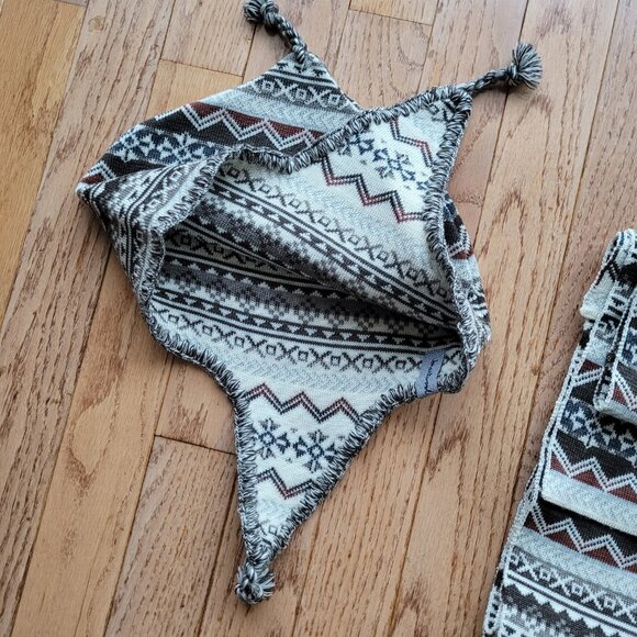 NWT Smartwool Hat and Scarf Set Beanie Hat with Ear Flaps Merino Wool - Picture 7 of 15